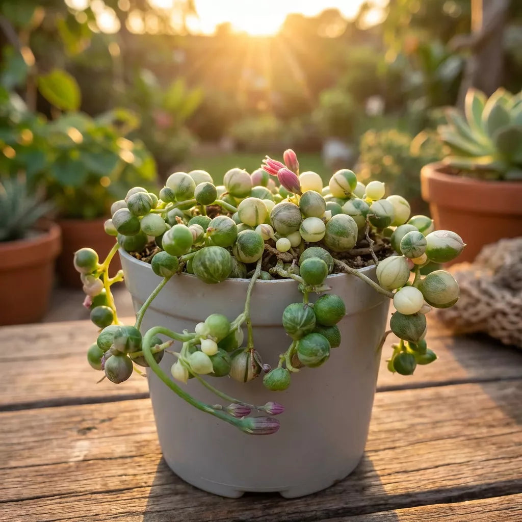 Variegated - String Of Pearls (Bare Rooted)