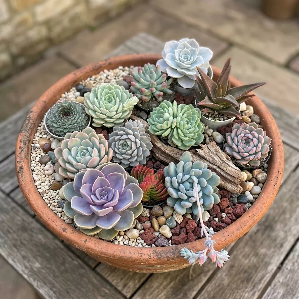 Combo of 12 succulent plant (bare rooted)