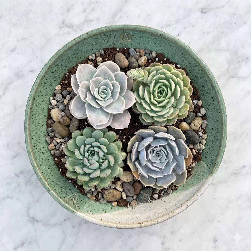 Combo of 4 succulent plant (bare rooted)