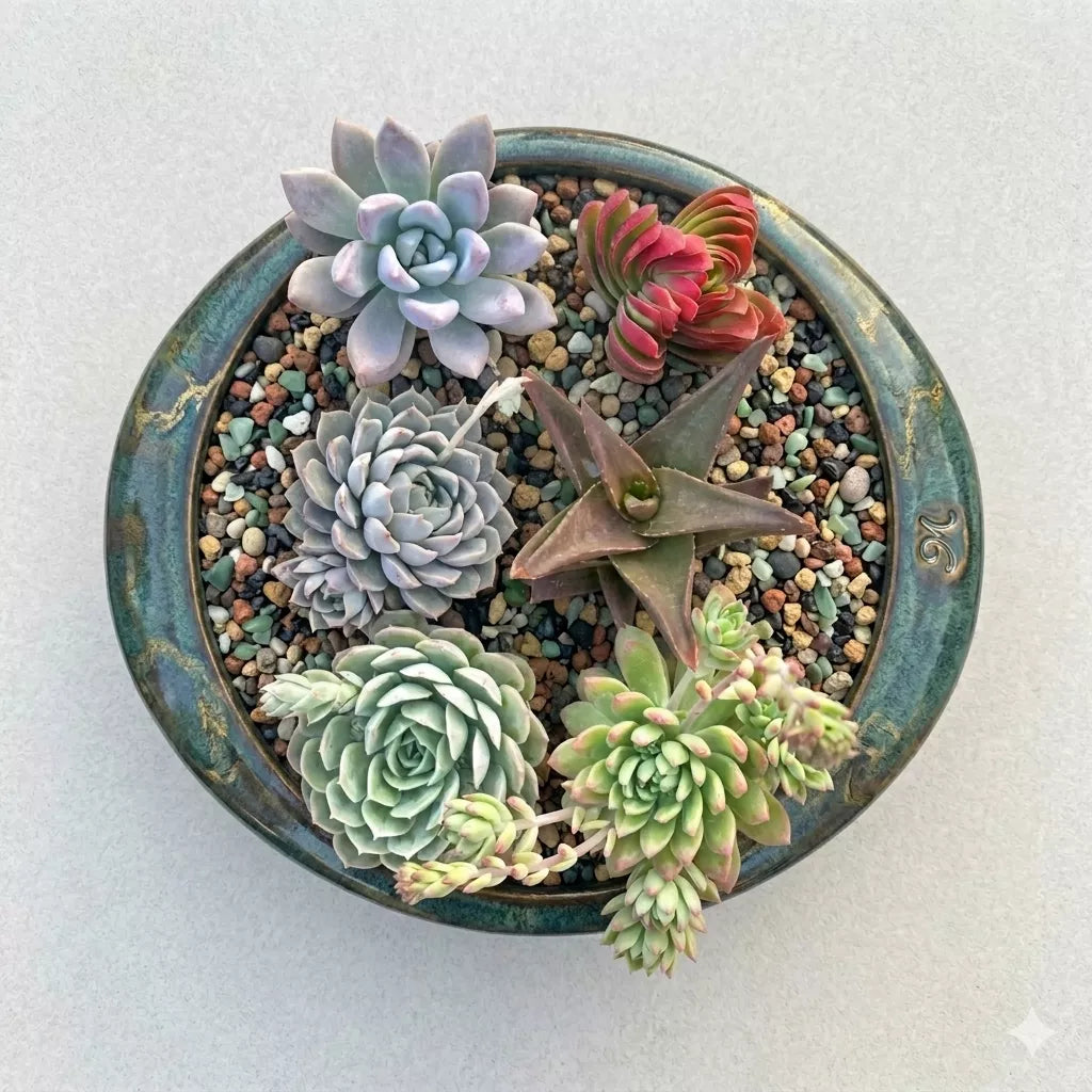 Combo of 6 succulent plants (bare rooted)