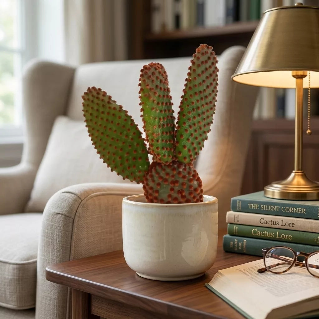 Opuntia microdasys 'Bunny Ear Cactus' -Red Dot (Bare Rooted)