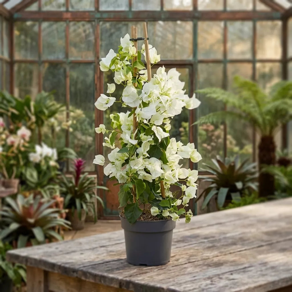 White Bougainvillea Plant for Indoor & Outdoor Gardening